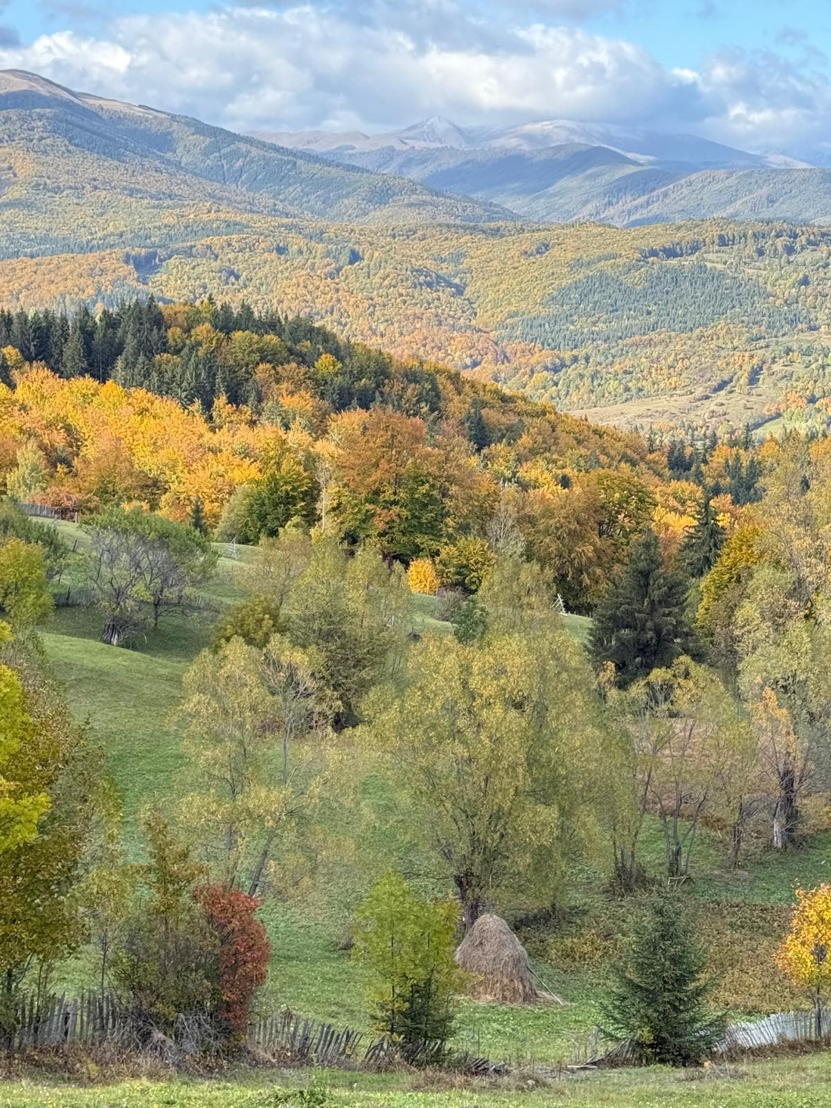 Cadru natural Munții Baiului — Secăria, Prahova, toamnă