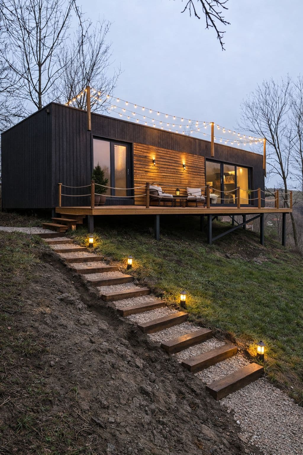 The Nest (Cuibul) — Container House — Sătucul Verde Secăria